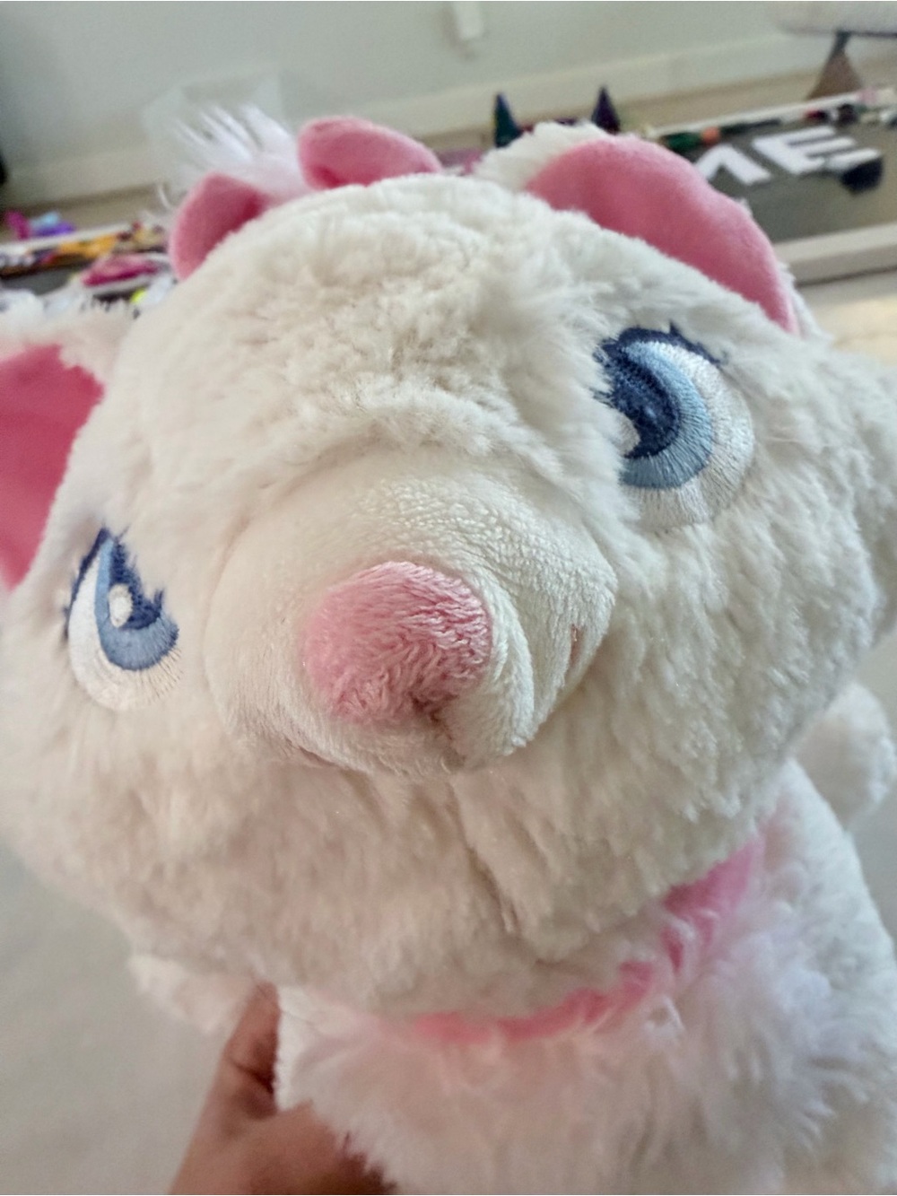 Disney Store Authentic The Aristocats Marie Plush Medium 13” White Cat